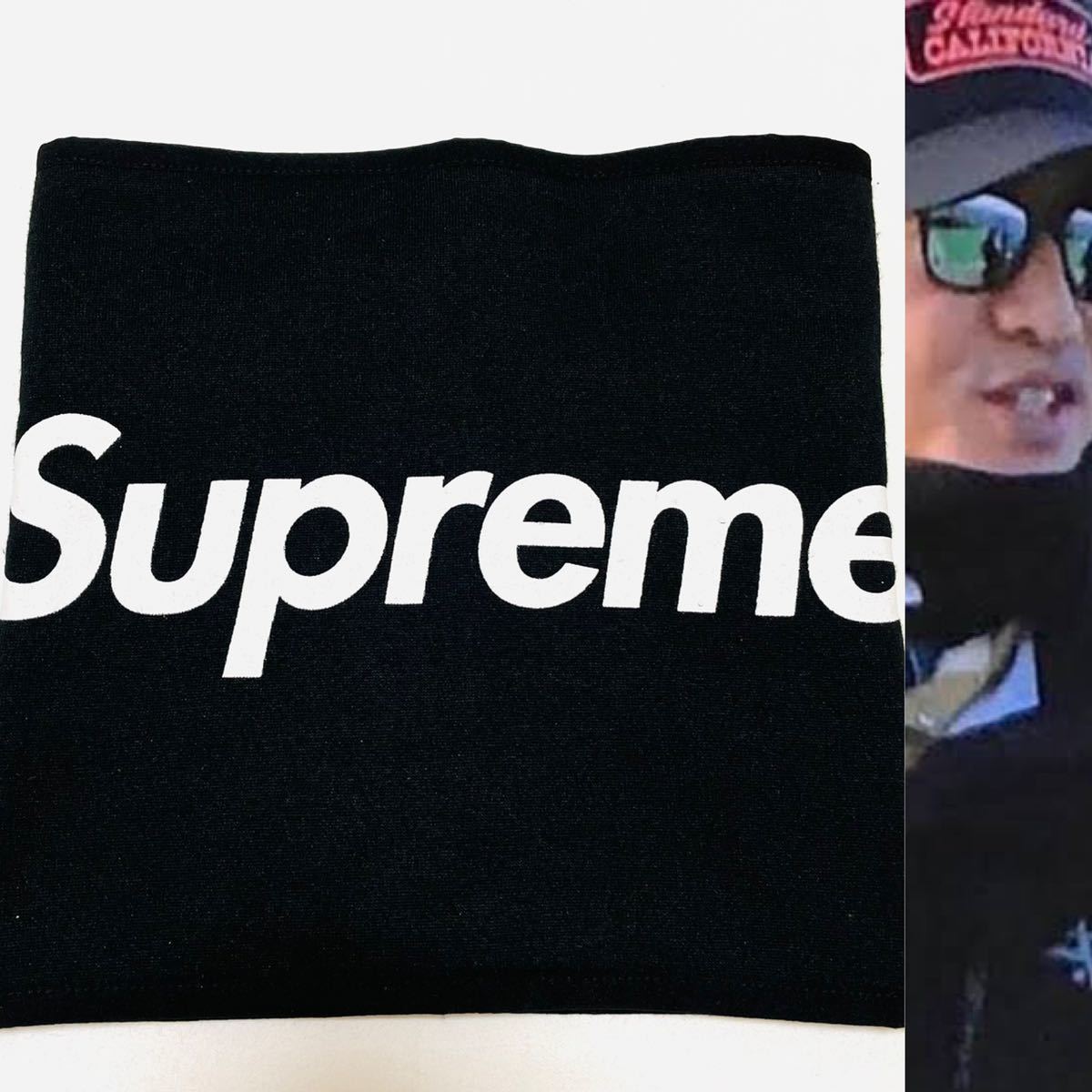 Yahoo!オークション - Supreme Fleece Neck Gaiter Bl...