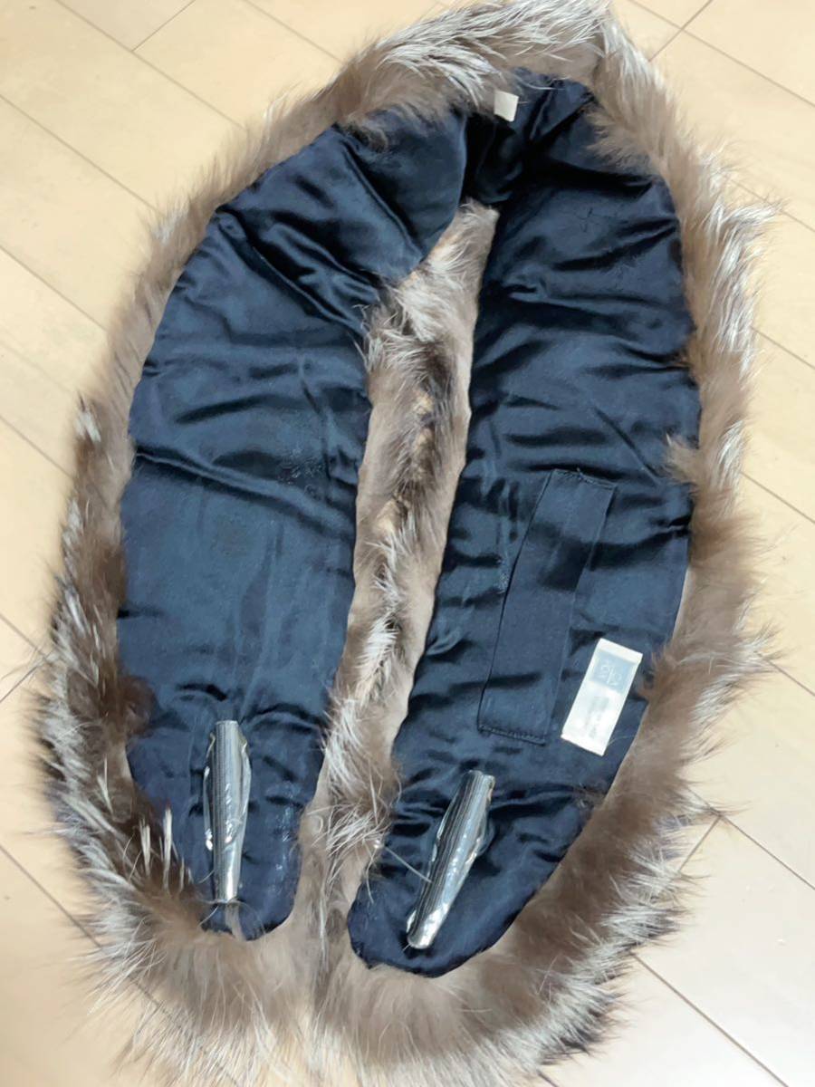 Q069 美品 サガ フォックス SAGA FOX ショール ファー 和装 洋装 ティペット ストール 毛皮 _画像4