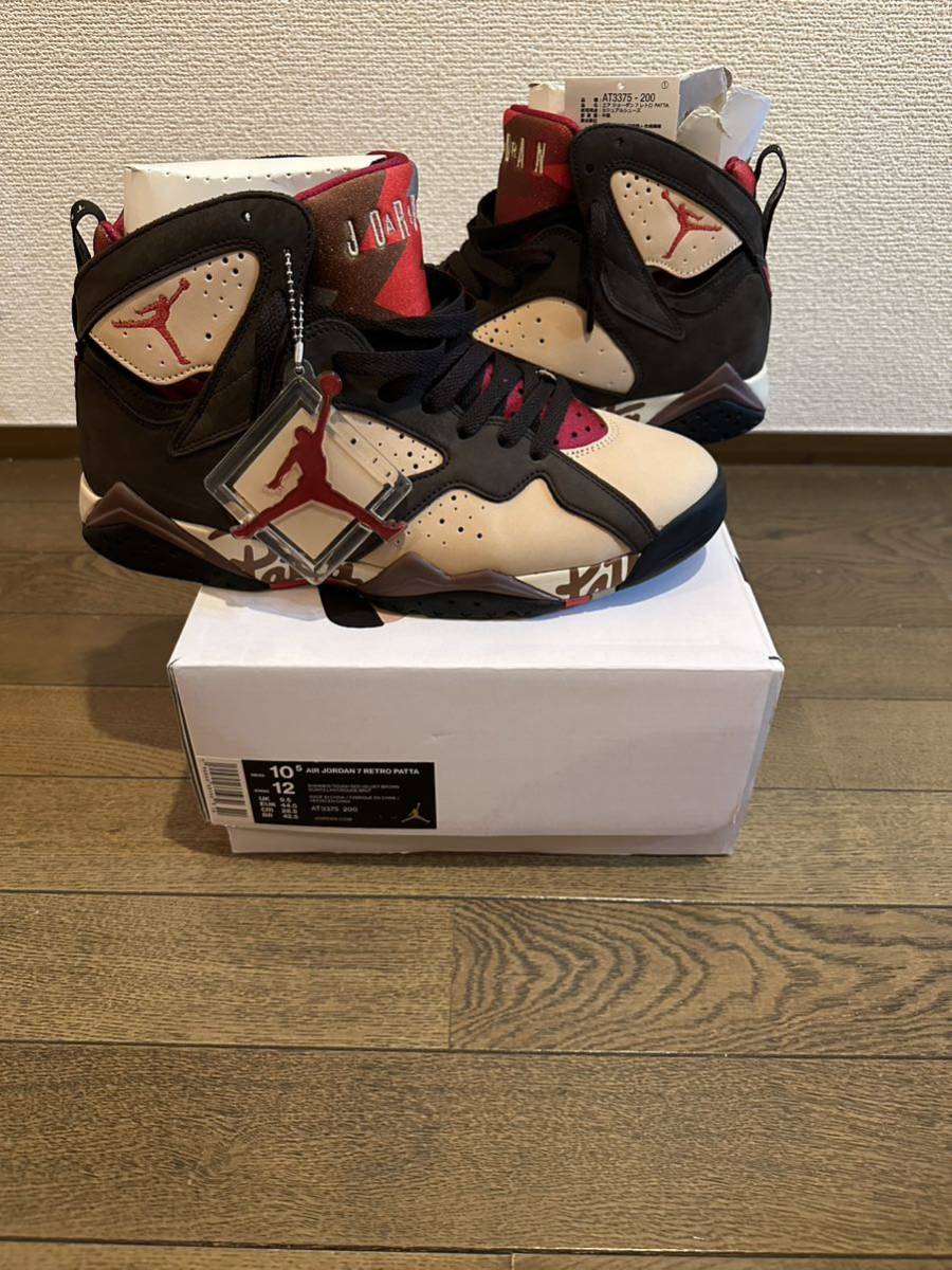 NIKE AIR JORDAN 7 PATTAになります。 サイズ28.5 (us10.5) 美中古-28.5cm –日本Yahoo!拍賣|MYDAY代標代購網、海外購物第一站 NIKE AIR JORDAN 7 PATTAになります。 サイズ28.5 (us10.5) 美中古-28.5cm –日本Yahoo!拍賣|MYDAY代標代購網、海外購物第一站