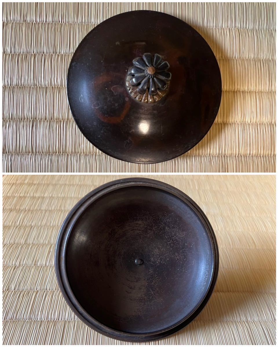 茶道具 政所釜 ♦︎釜師/大国藤兵衛♦︎ 共箱 (230306E1) 美術品