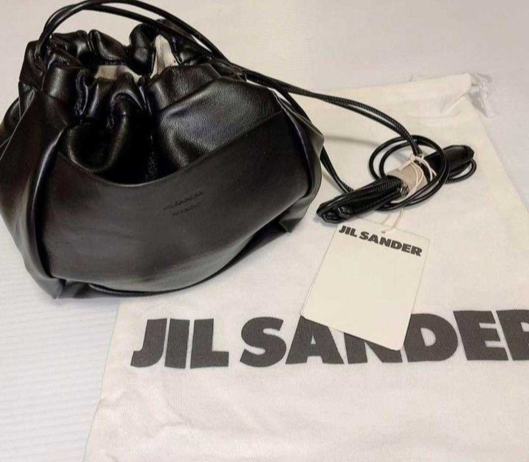 新品　JIL SANDER ジルサンダー ドローストリングバッグ 巾着バッグ_画像4