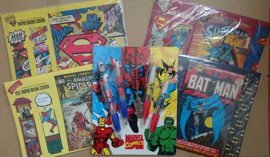 ヤフオク! - 5点セット MARVEL スパイダーマン スーパーマン バ...