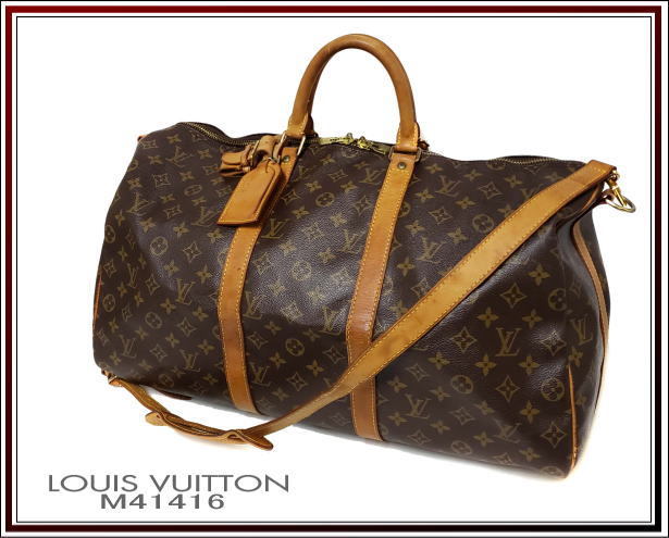 美品 LOUIS VUITTON キーポルバンドリエール50 41416-