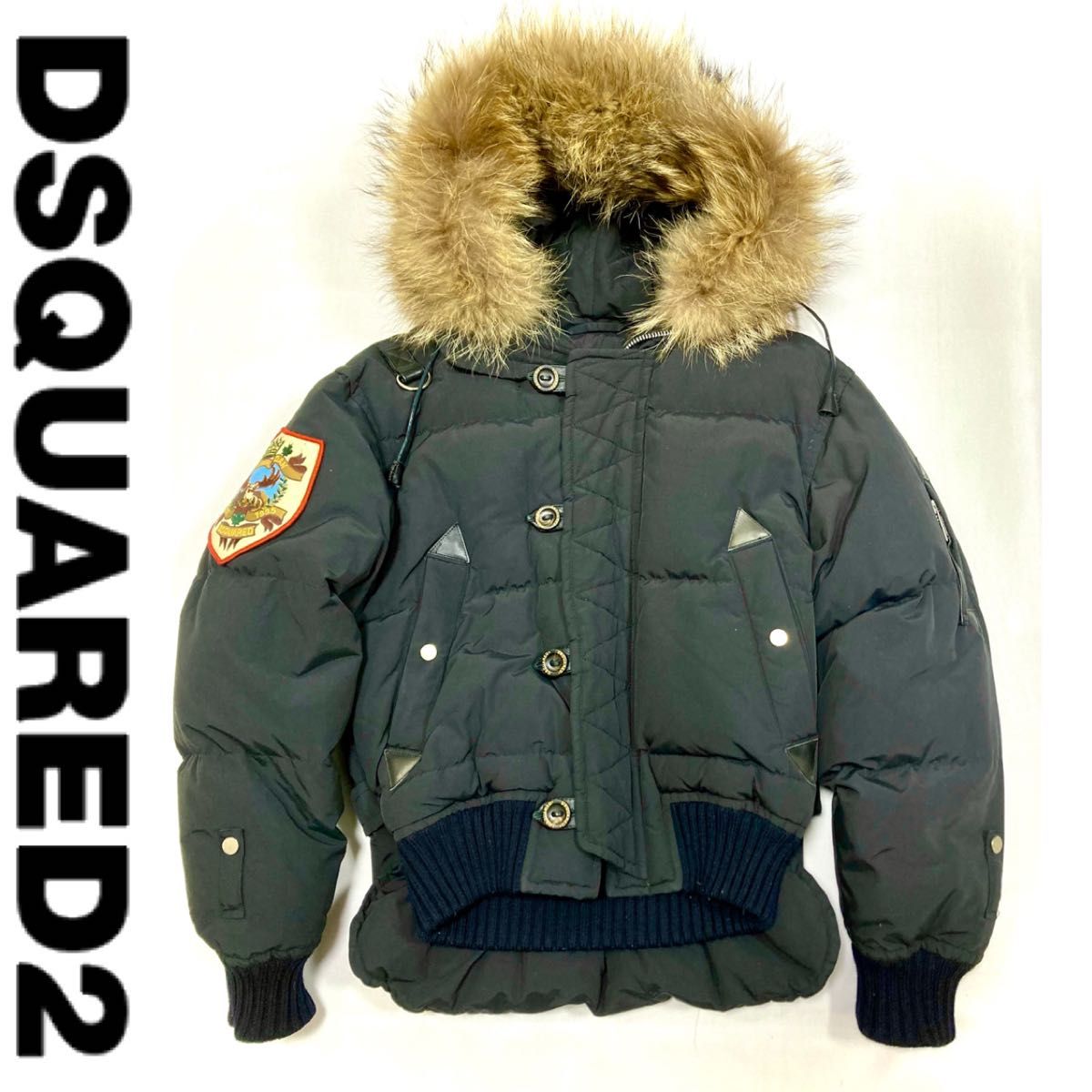 28 5万円 DSQUARED2 ディースクエアード リアルファー ダウン 28 5万円 DSQUARED2 ディースクエアード リアルファー ダウン