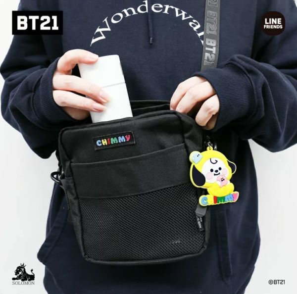 BT21 公式　TATA モバイルバッグ　韓国　K-POP☆BTS 防弾少年団　V ブイ　ヴイ　テヒョン　MOBILE BAG バッグ_画像2