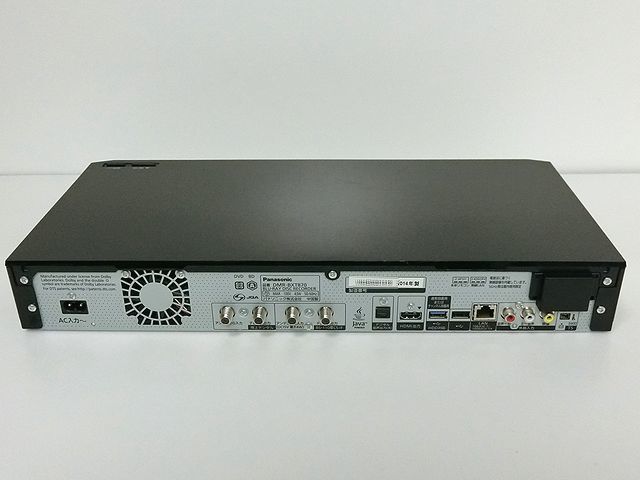 全録HDD3TB☆Panasonic 最大6ch同時録画 DMR-BXT870-