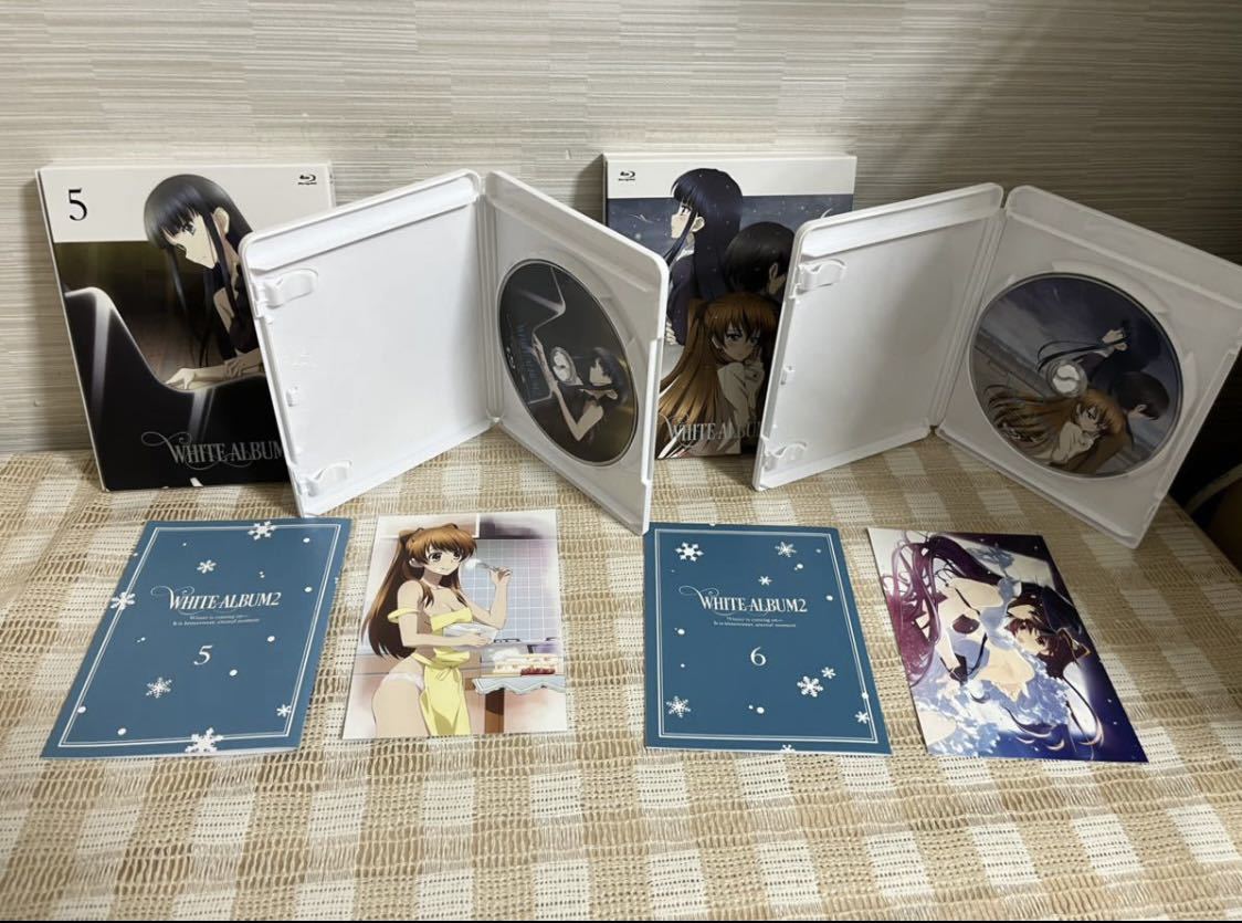 WHITE ALBUM2 ホワイトアルバム 初回全6巻セットBlu-ray 即決 送料無料 ...
