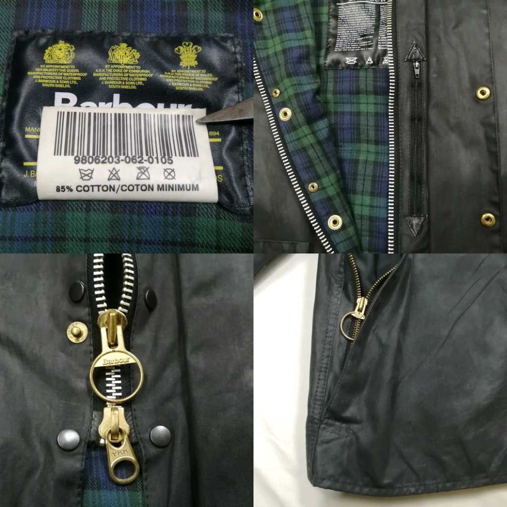 美品 90s Barbour beaufort c40 ブラックウォッチ バブアー ビュー