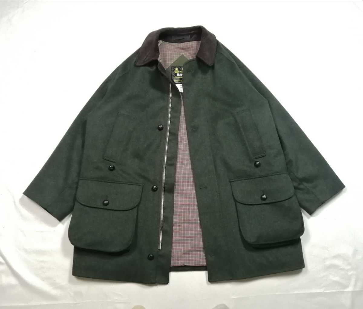 デッドストック級　90s Barbour Loden Jacket　c42 バブアー　バブアー　ローデン wool_画像1