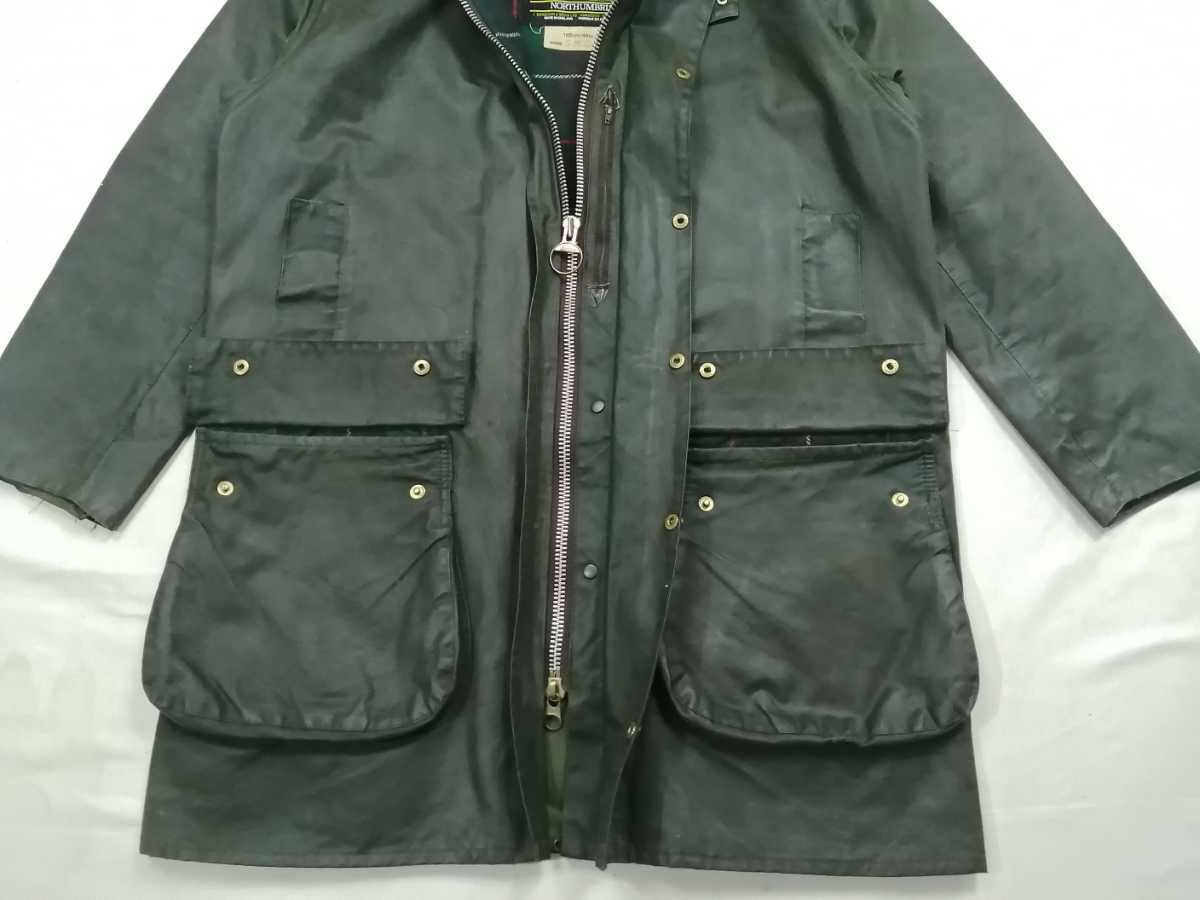 80s Barbour northumbria　c40 バブアー　ノーザンブリア　1987年　2クラウン_画像7