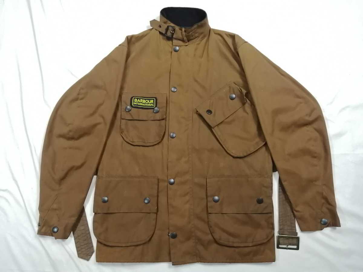 Vintage Barbour インターナショナル バークブラウン ミント-