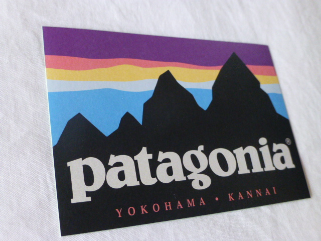 patagonia YOKOHAMA*KANNAI Yokohama *. inside renewal * open sticker Patagonia PATAGONIA patagonia