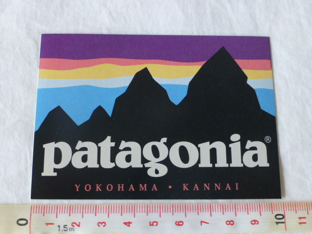 patagonia YOKOHAMA・KANNAI 横浜・関内リニューアル・オープン ステッカー パタゴニア PATAGONIA patagonia_画像3