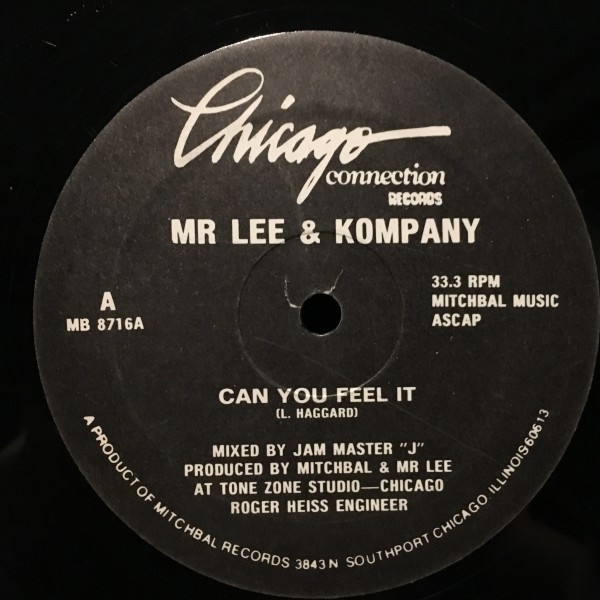 Mr Lee & Kompany / Can You Feel It_画像1
