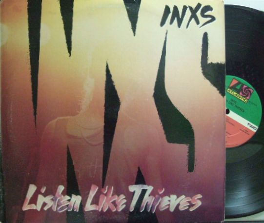 ３枚で送料無料【米Atlantic】Inxs/Listen Like Thieves_画像1