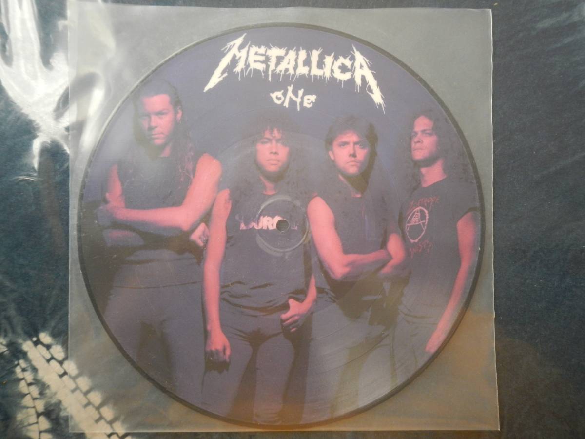 [10]METALLICA(10METDJ5ONE Europe made 100 sheets limitation Picture record PICTURE DISC unused goods UNPLAYED)