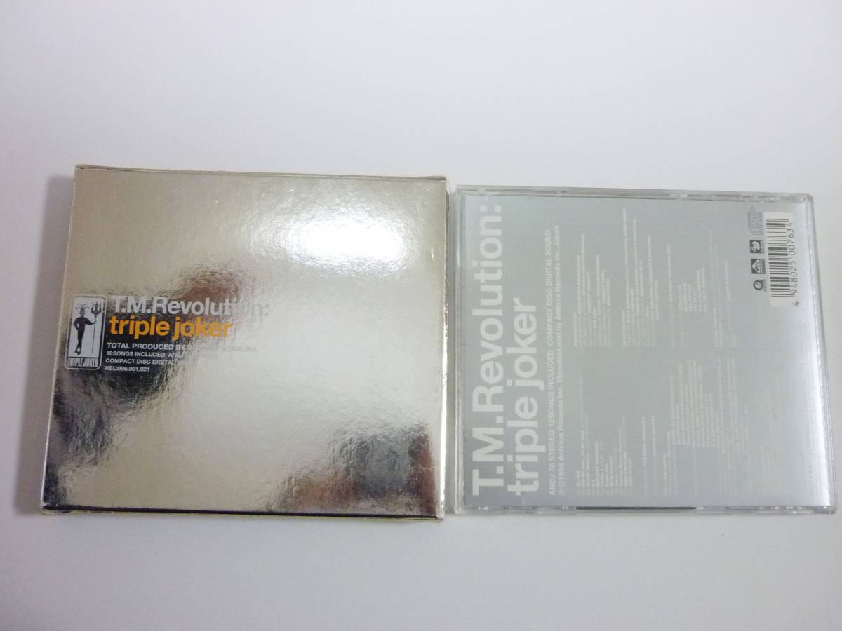 初回限定盤★中古★triple joker T.M.Revolution CD ALBUM ARCJ 76 西川貴教_画像2