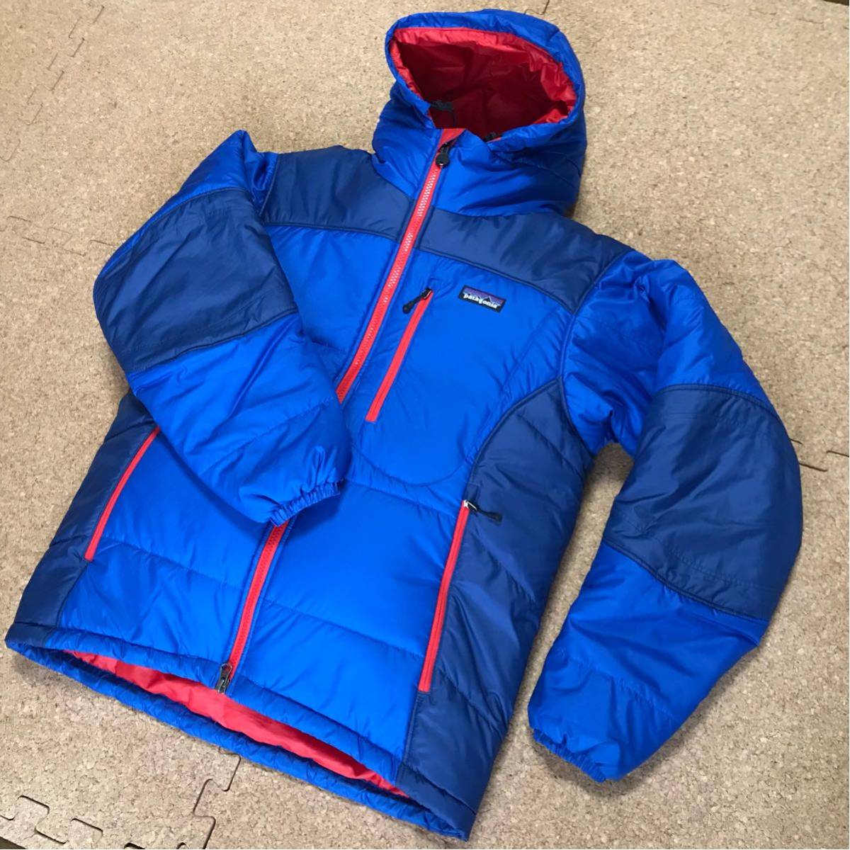 【2010年モデル patagonia】 ダスパーカ DAS Parka (バリブルー BIU) 2010年限定カラー 生産終了最終ロゴ 廃盤 84101F0 【希少 XSサイズ】_画像2