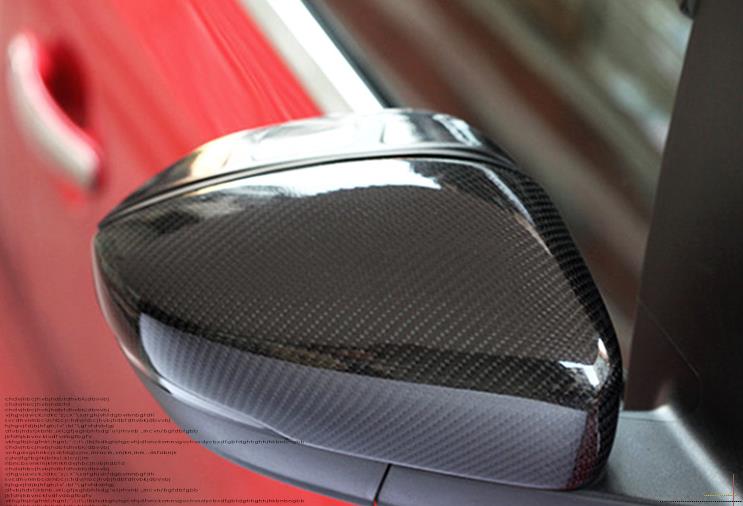 VW Volkswagen Golf 6 GOLF6 MK6 GTI carbon made exchange type mirror cover free shipping 