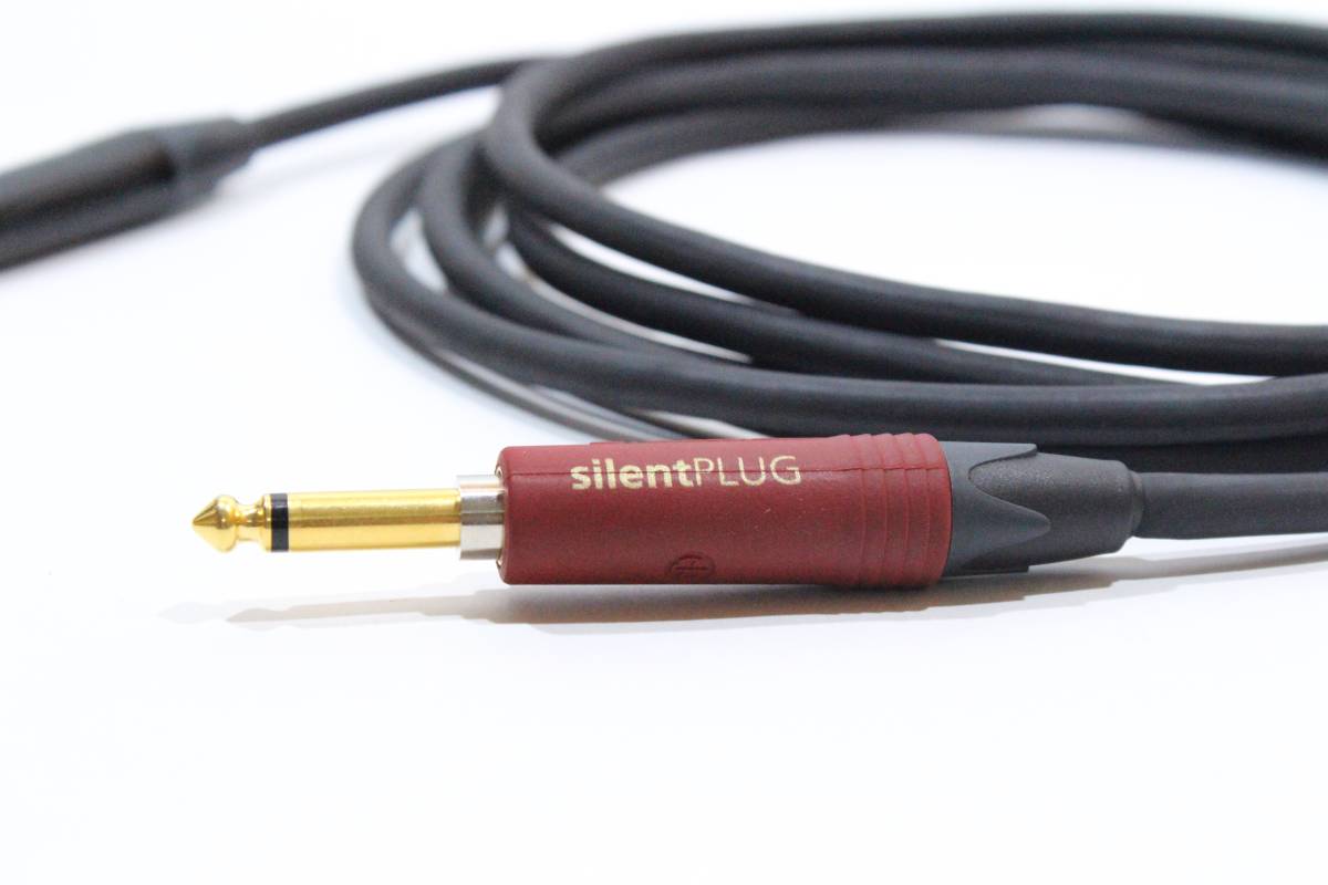 BELDEN 8412 × NEUTRIK Silent PLUG【5m S-S　サイレントプラグ仕様 】送料無料　シールド　ケーブル　ギター　ベルデン　ノイトリック