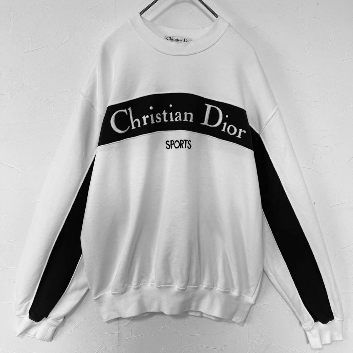 Christian Dior クリスチャンディオール スウェット ビッグロゴ L