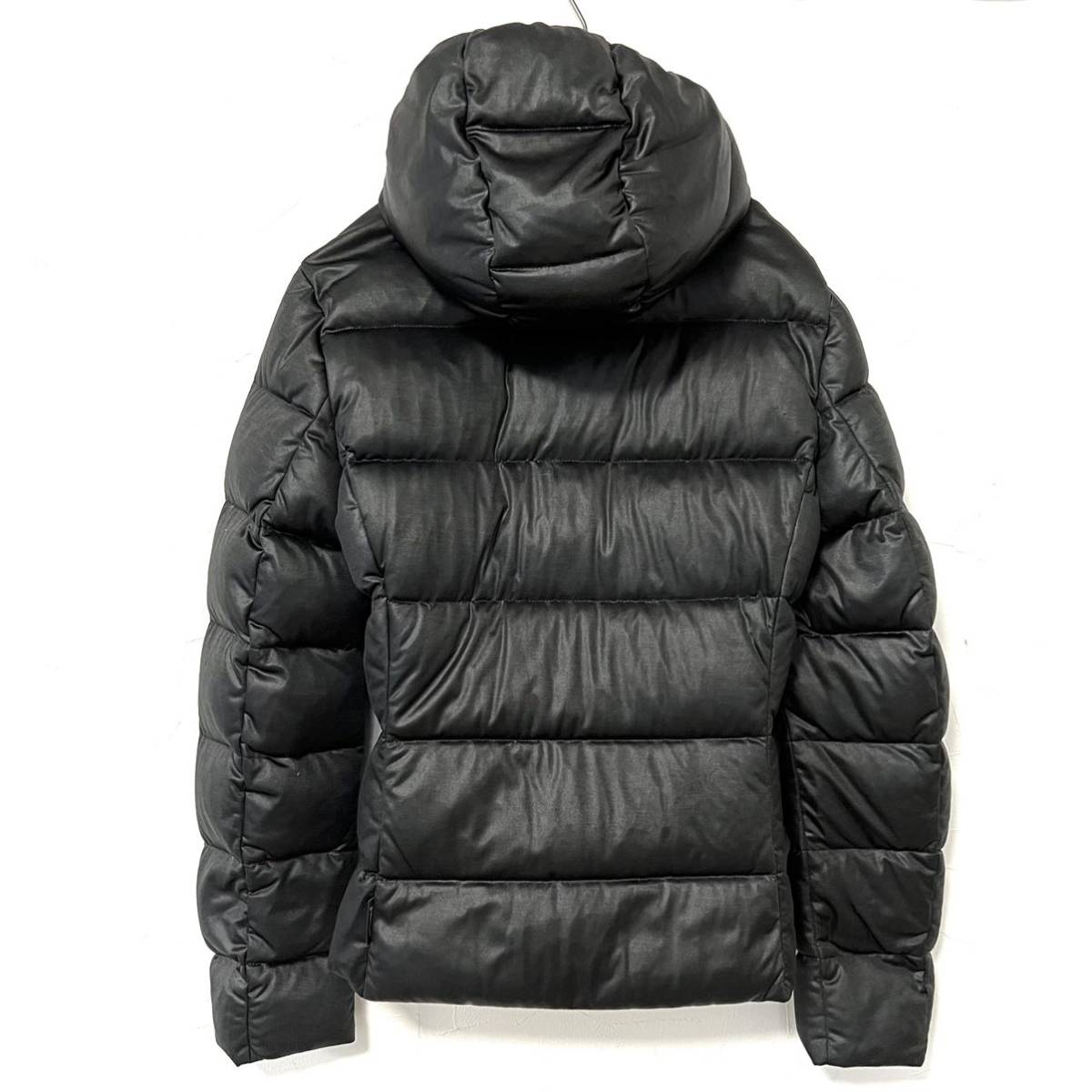 【送料無料】MONCLER モンクレール ダウンジャケット　JERSEY ジャージー　1 S 中綿　フード　レディース　冬物　コート　ジップ　ブラック