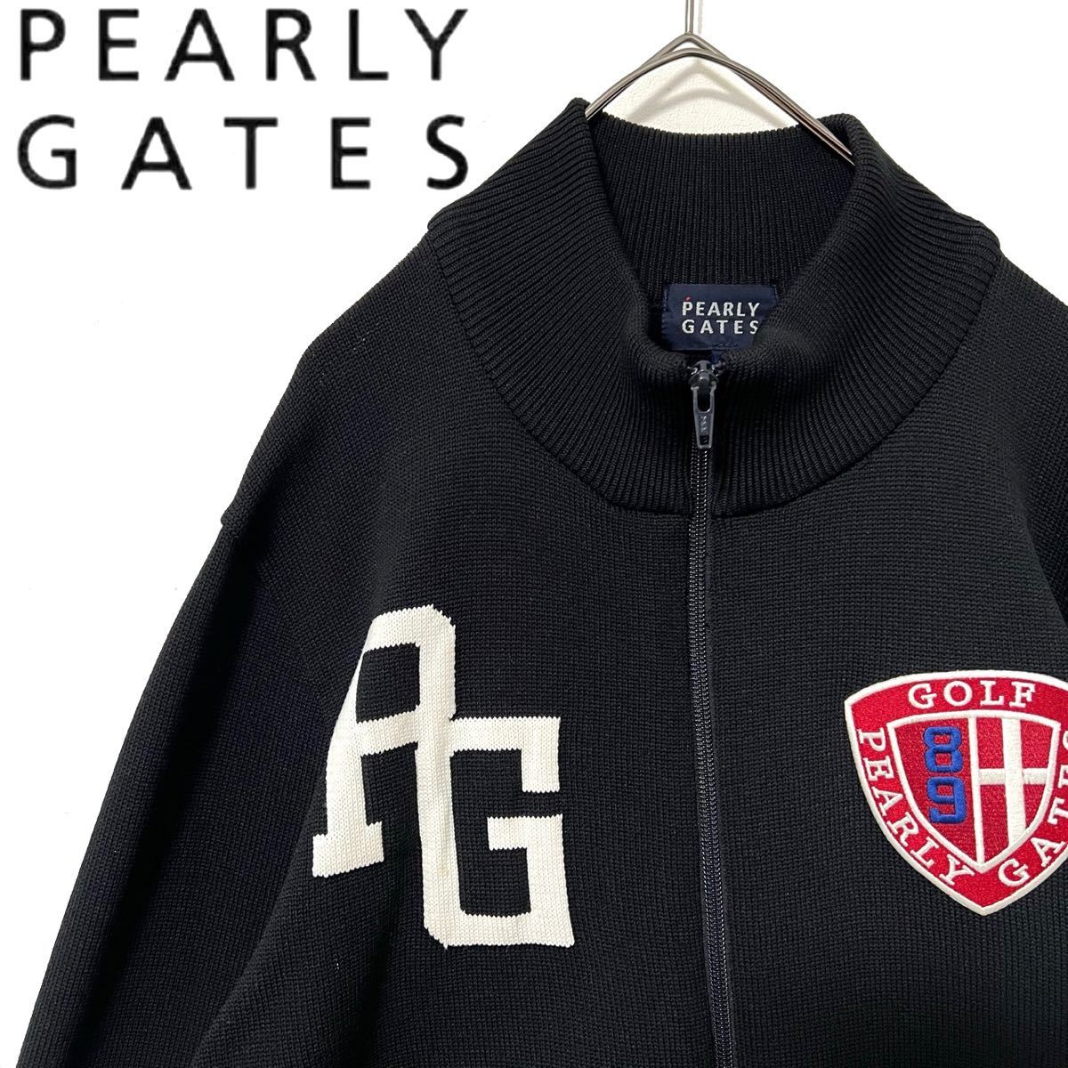 近年モデル】PEARLYGATES パーリーゲイツ ジップ ニット ジャケット-