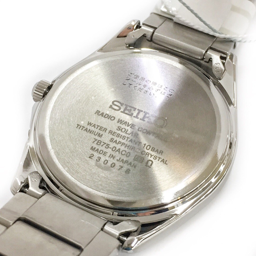 ヤフオク! - 新品未使用品 見やすい チタン製 SEIKO/セイコー...