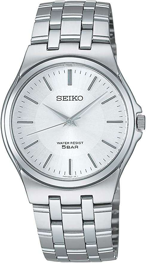 SEIKO/セイコー SPIRIT/スピリット ホワイト シルバー クォーツ メンズ 腕時計 SCXP021