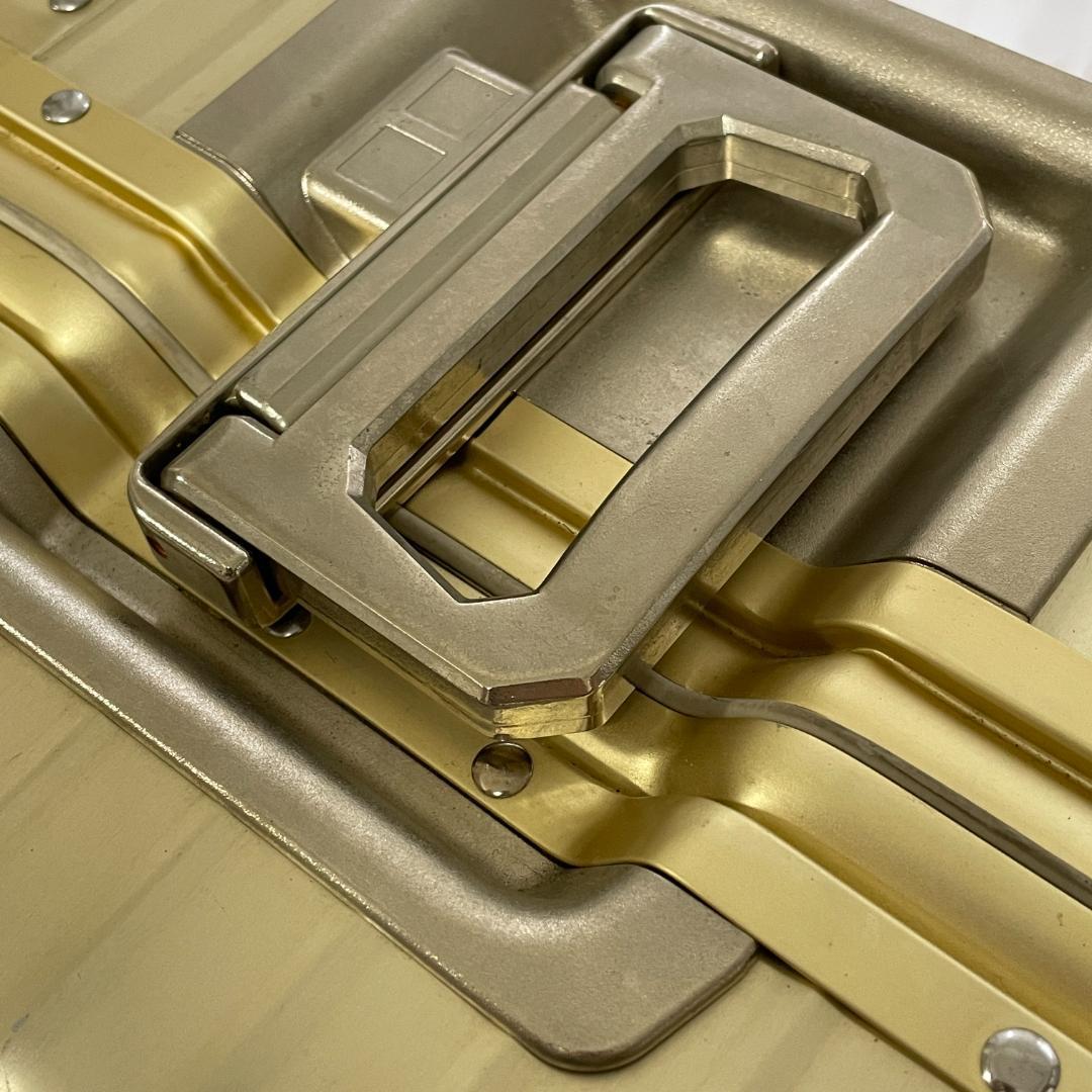 超希少 RIMOWA リモワ 青ロゴ 4輪トパーズ 104L 916 77 サイドハンドル
