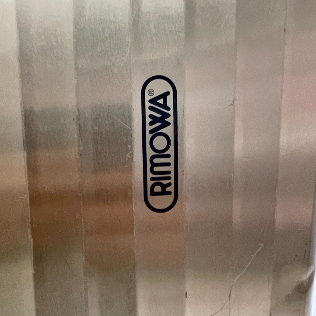 超希少 RIMOWA リモワ 青ロゴ 4輪トパーズ 104L 916 77 サイド 超希少 RIMOWA リモワ 青ロゴ 4輪トパーズ 104L 916 77 サイド