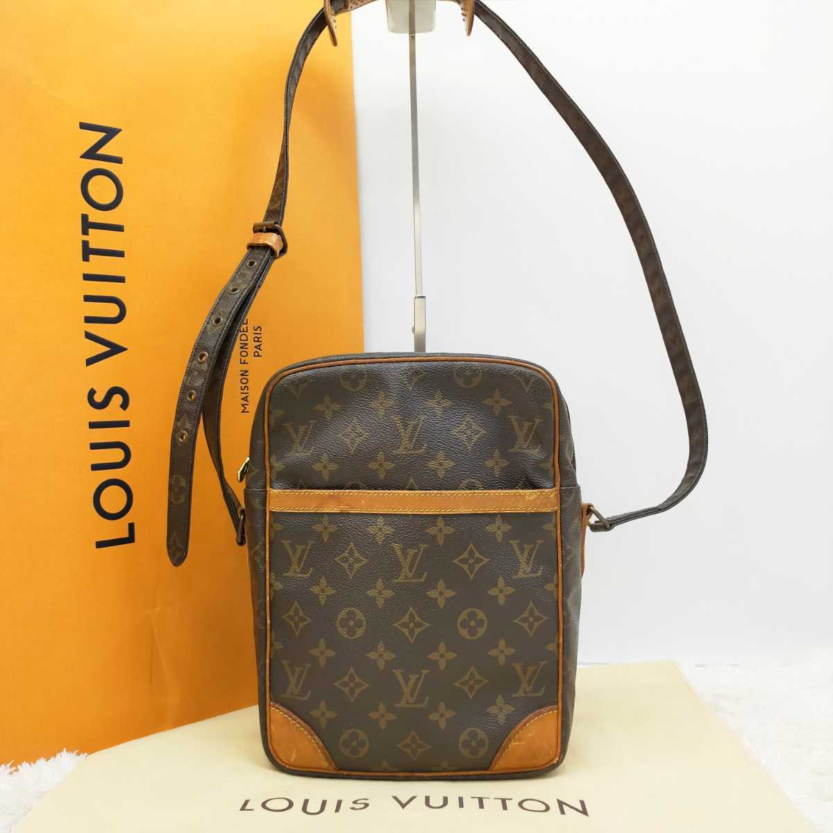 正規品 美品 LOUISVUITTON LOUIS VUITTON ルイヴィトン ダヌーブMM