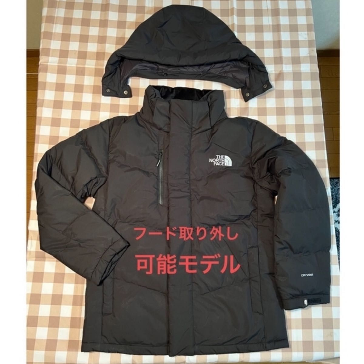 ノースフェイス グースダウン ブラック チャレンジエア ビレイヤー