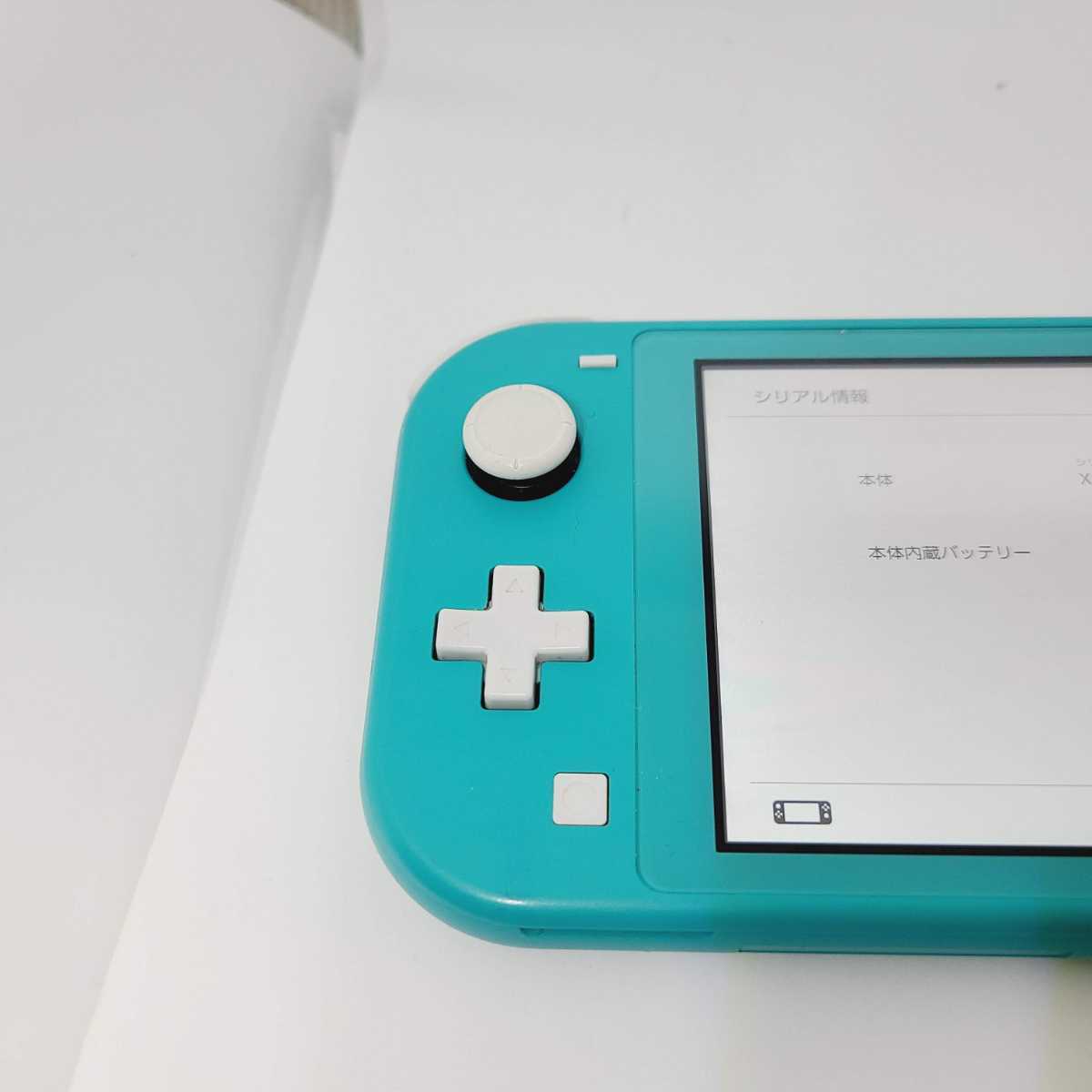 【中古美品】 Nintendo Switch Lite 任天堂 スイッチライト HDH-001 本体 ターコイズ 動作確認済み スイッチ 即発送