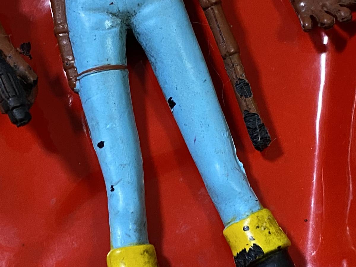 レトロ 当時物 タカトク 松本零士 キャプテンハーロック くねくね人形 ベンダブル 針金人形 フィギュア 日本製/ビンテージ 玩具 雑貨/HRの画像4