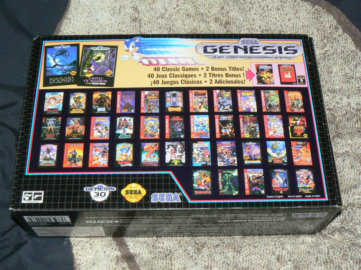新品 送料無料 Sega Genesis Mini セガ ジェネシス ミニ_画像2