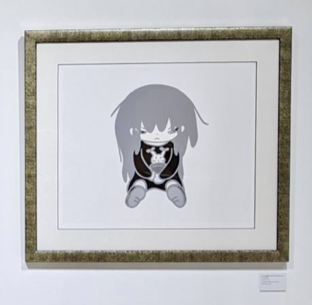 オイルペイント ED20 カメ子カメ男 ジクレー版画 キミに名前をつけて