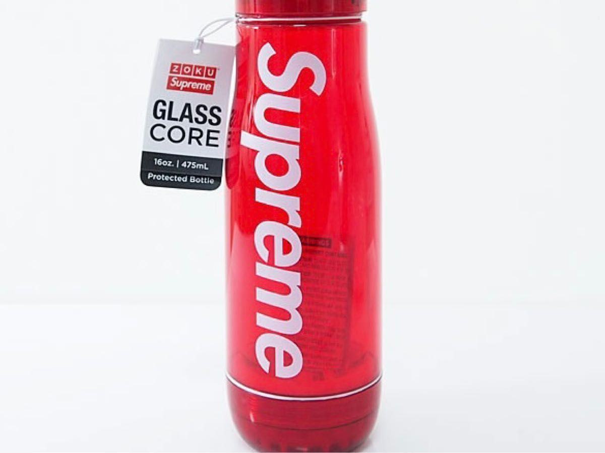 Supreme Redシュプリーム ゾク ガラスコアボトルSupreme Zoku Glass Core 16oz Bottle 