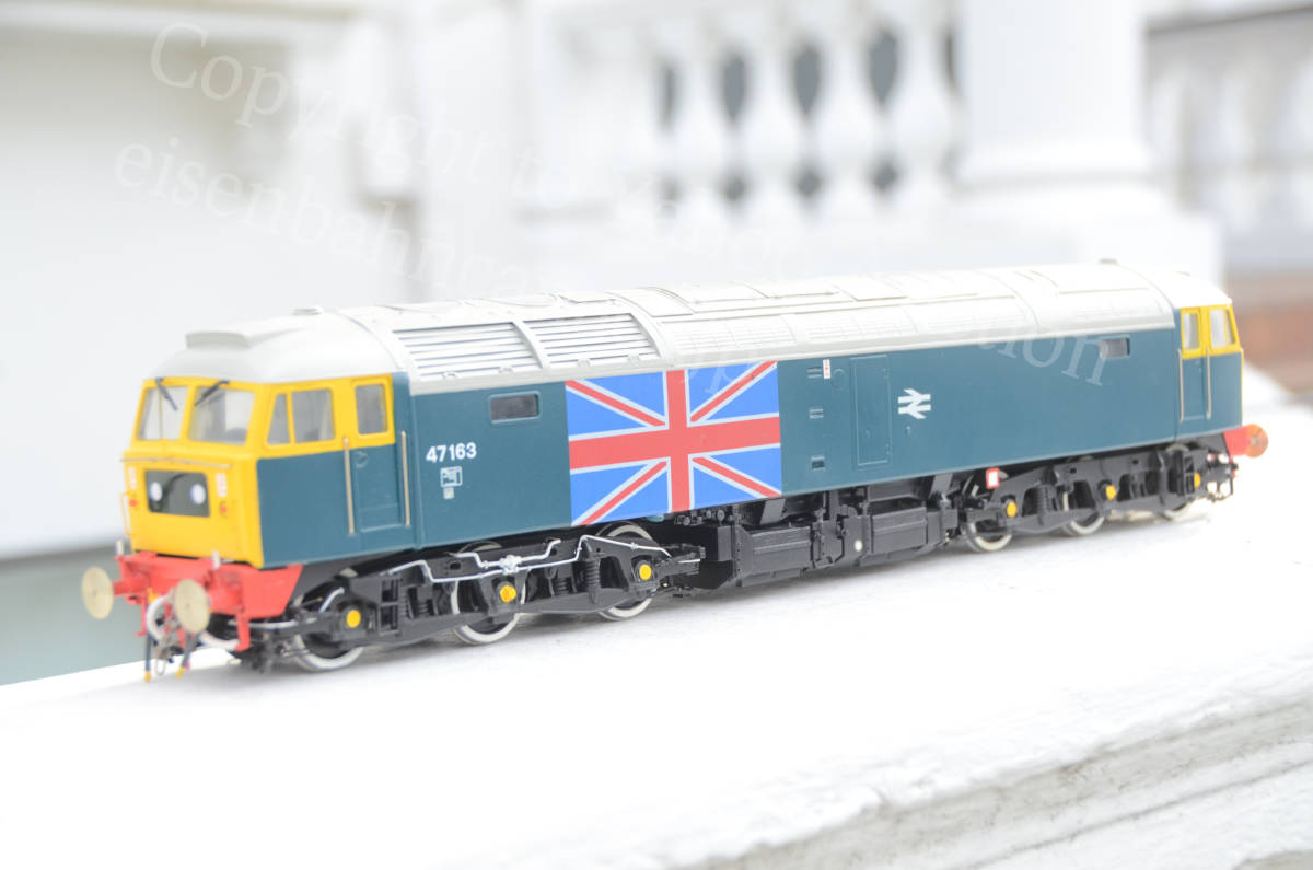 Eisenbahn Canada / DJH O gauge Class 47 Queen * silver memory festival painting diesel locomotive 