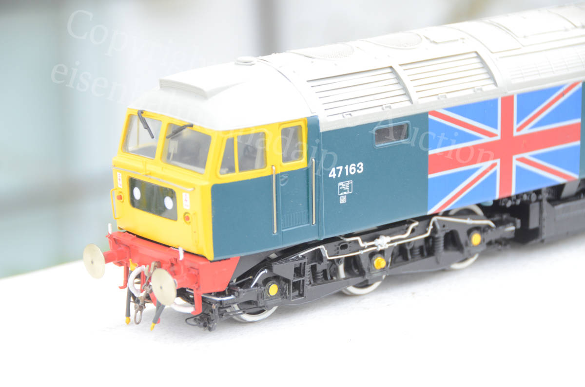 Eisenbahn Canada / DJH O gauge Class 47 Queen * silver memory festival painting diesel locomotive 