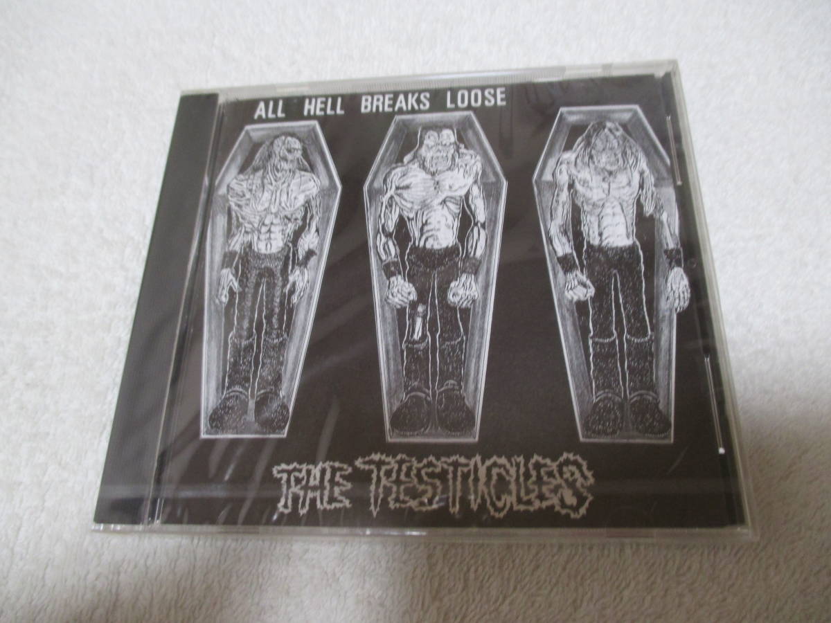 The Testicles All Hell Breaks Loose CD 未開封 / 324 Unholy Grave S.O.B._画像1