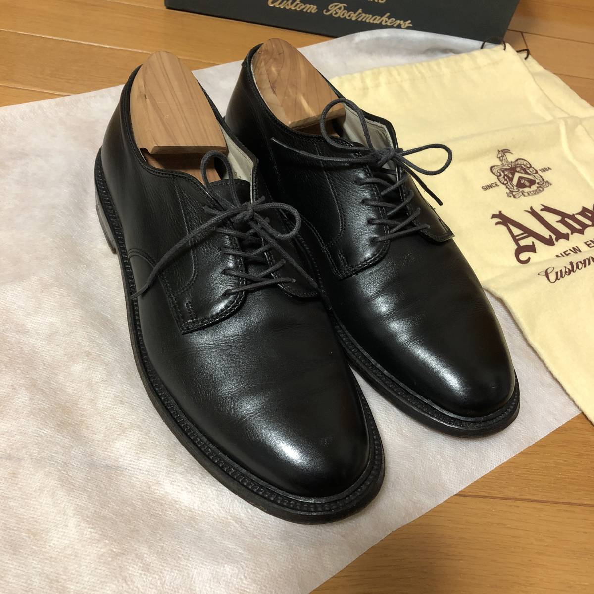 ヤフオク! - Alden オールデン 黒クロムエクセル バリーラス