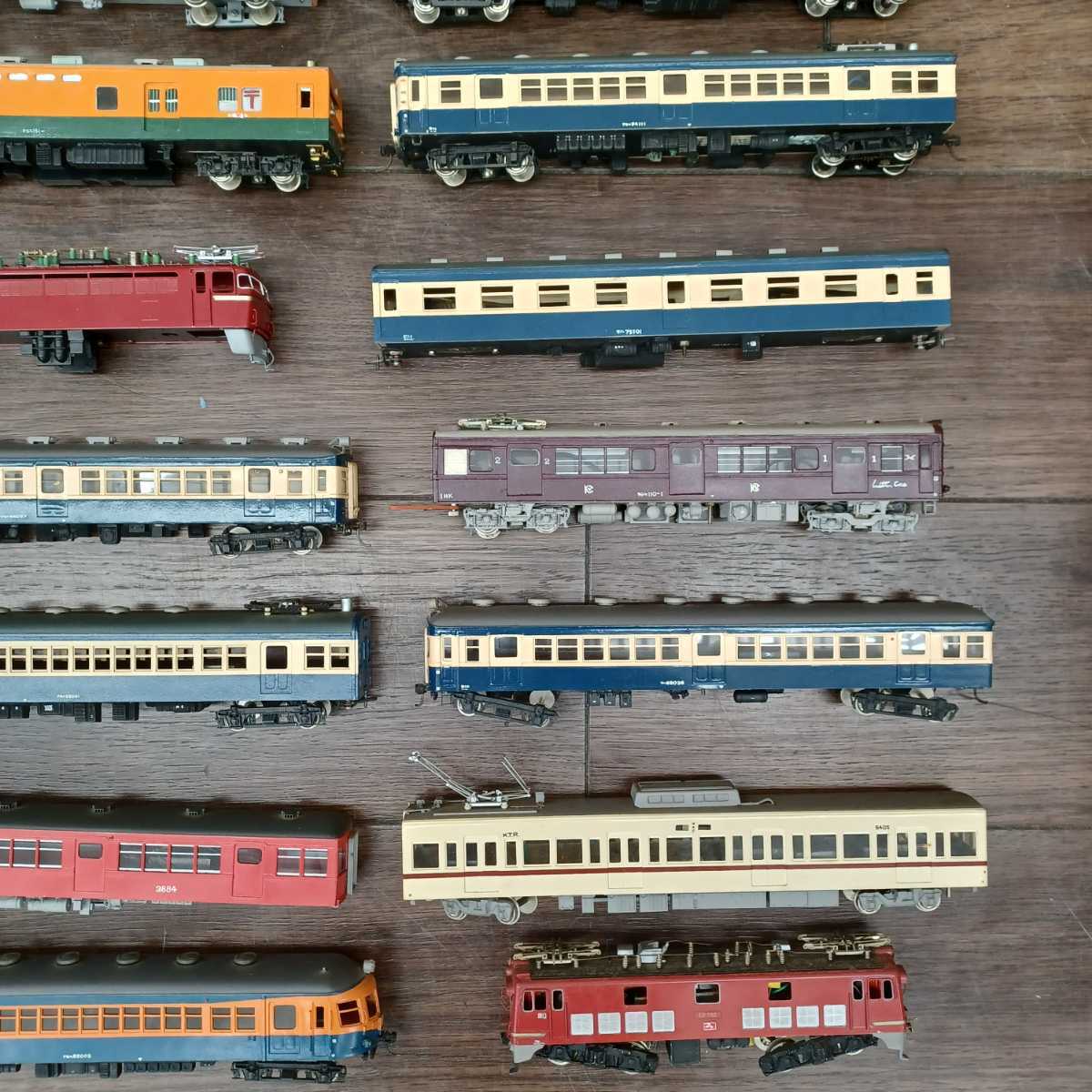 くすみ水色 Nゲージ・鉄道コレクション まとめ売りセット - 鉄道模型