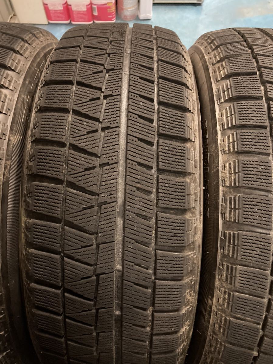 ◆中古 ブリヂストン 発泡ゴム◆ブリザック レボGZ 205/60R16 4本 2014年製造品 スタッドレスタイヤ BRIDGESTONE REVO GZ_画像3