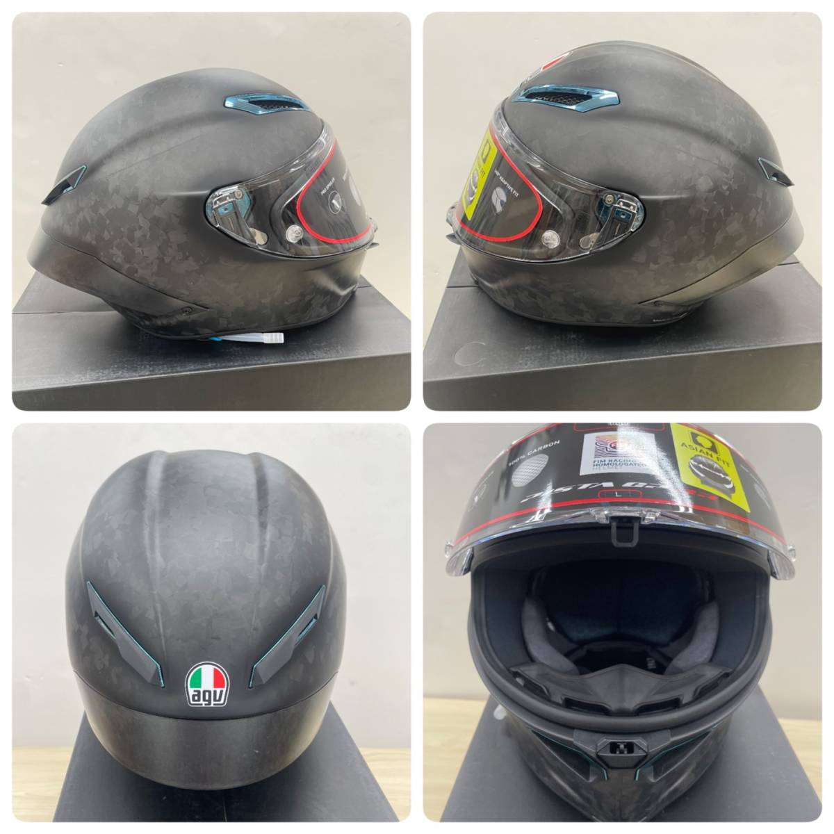 AGV PISTA GP RR FUTURO CARBONIO FORGIATO ASIANFIT Lサイズ AGVヘルメットの画像2