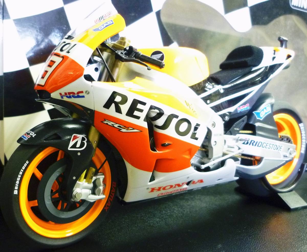 ミニチャンプス HONDA REPSOL レプソルホンダ 1/12 ミニチャンプス HONDA REPSOL レプソルホンダ 1/12