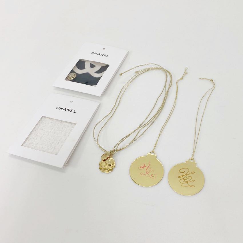 CHANEL ノベルティ チャーム カメリア イニシャル - 通販 - olgapuri.org
