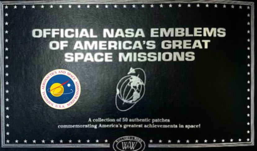 1960's～★ Official NASA Emblems Of America’s Great Space Missions★公式ワッペン＆カラーミッションシート ★整理番号：29