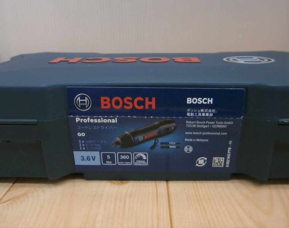 BOSCH GO コードレスドライバー 電動ドライバー 3.6V 3601 JH2 150 ボッシュ(その他)｜売買されたオークション情報 .
