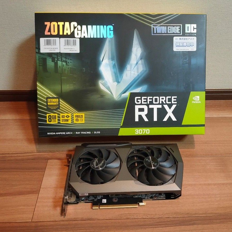 贈り物 【非LHR】RTX3070 ZOTAC グラフィックボード - 通販 - pnp.na